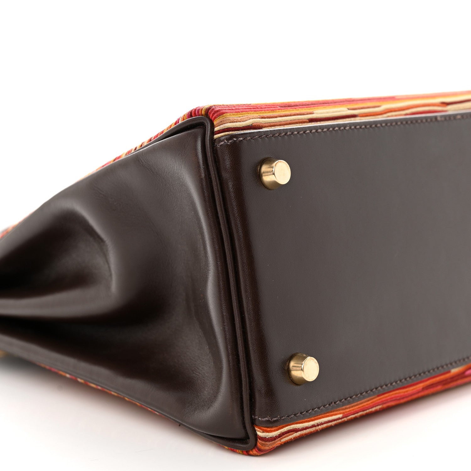 Hermes Box Toile Vibrato Kelly Retourne 32 Ebene 9 of 19