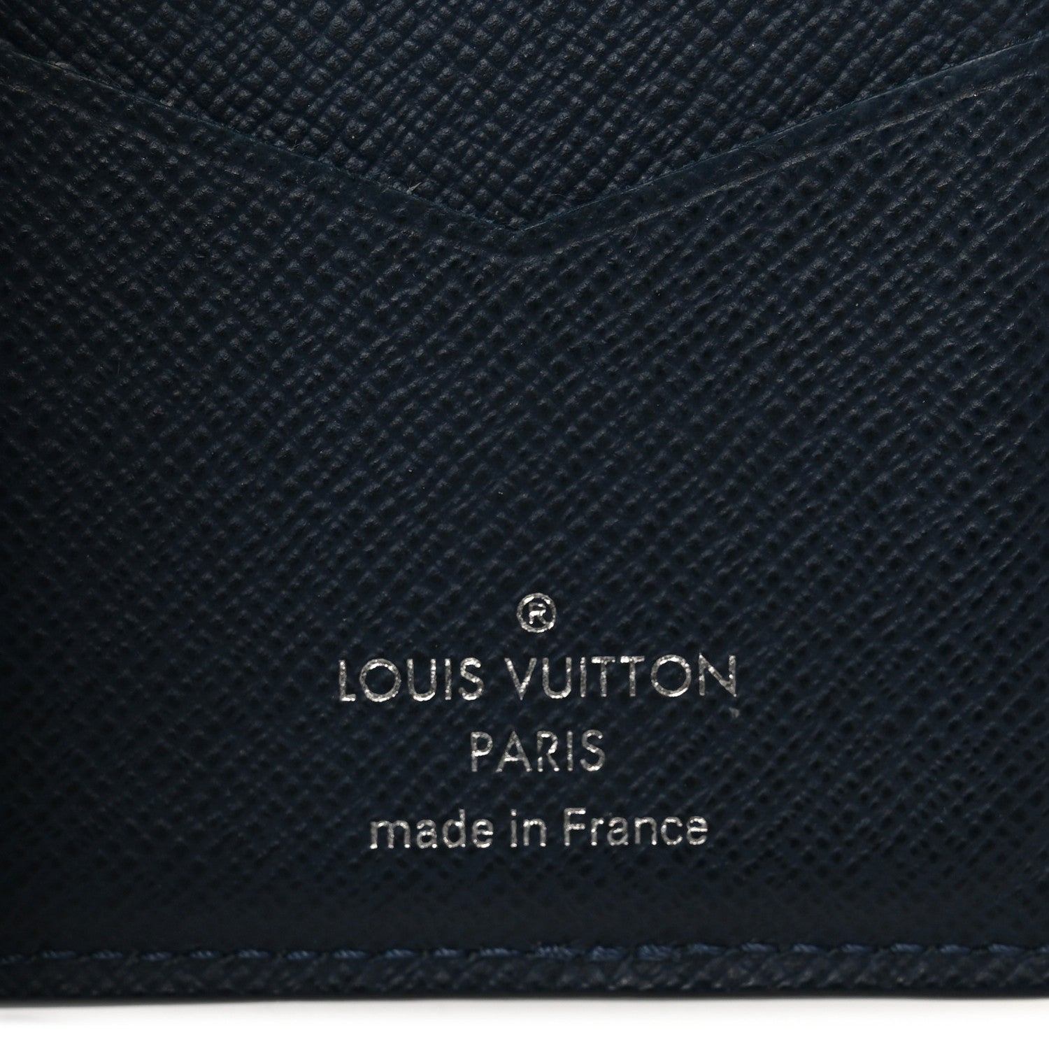 Louis Vuitton Epi Initials Pocket Organizer Blue Marine 6 of 7