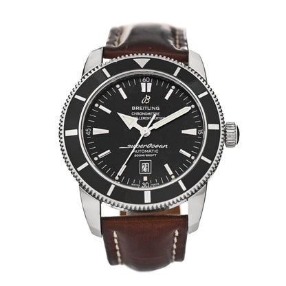 Breitling Stainless Steel Calfskin 46mm Superocean Heritage 46 Automatic Watch Black A17320 1 of 6