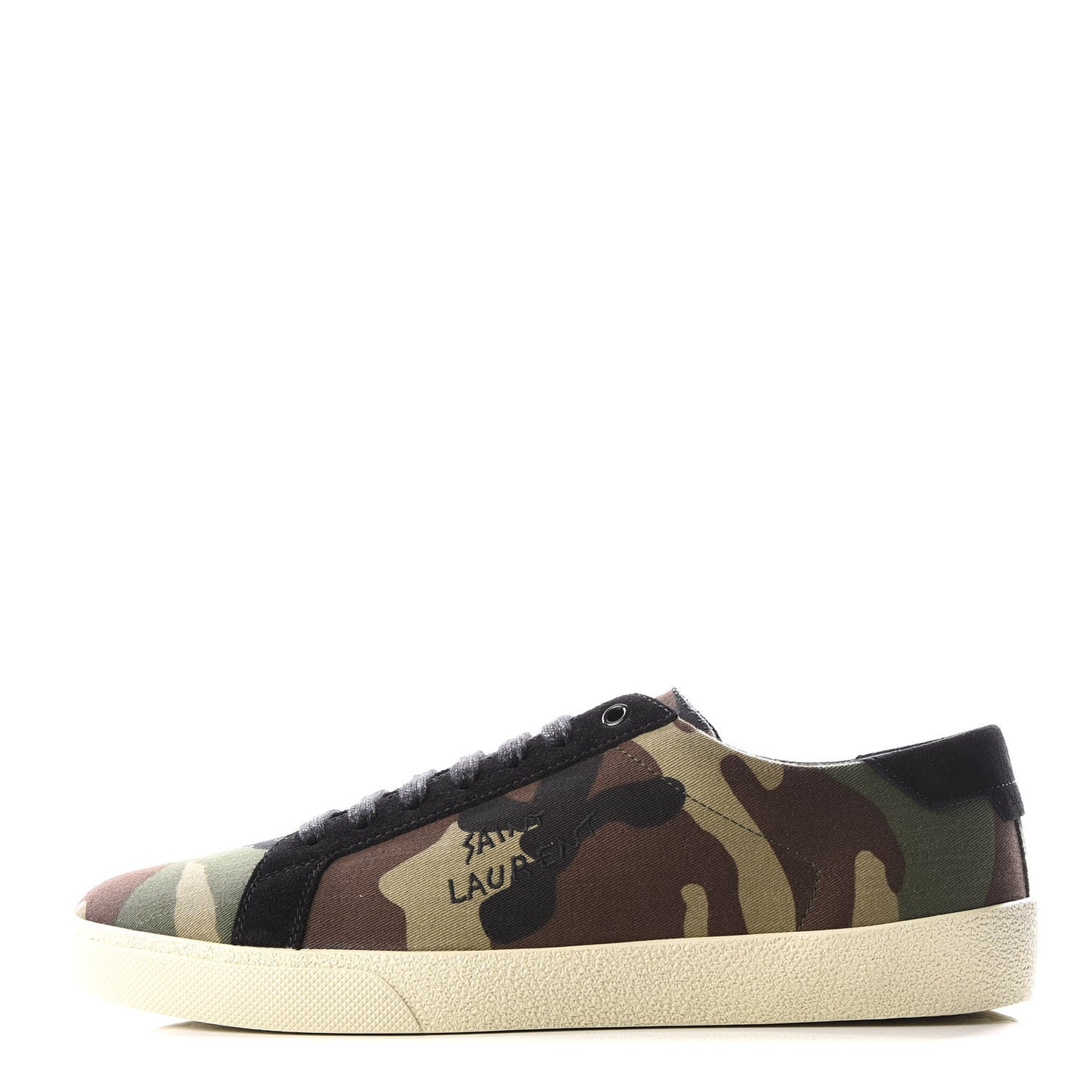 Canvas Camouflage Signa SL/06 Low Top Sneakers 43 Kaki