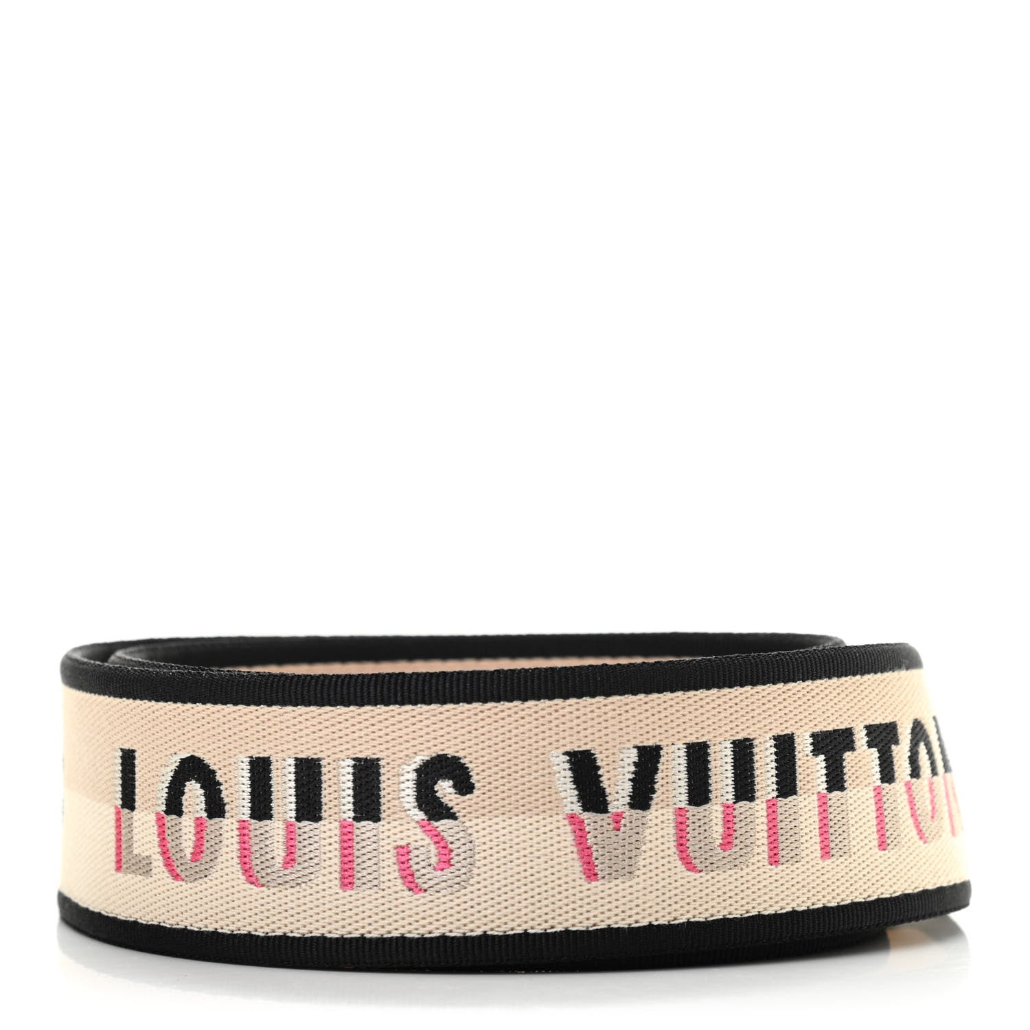 Louis Vuitton Jacquard Speedy Bandouliere 20 Shoulder Strap Black 2 of 4