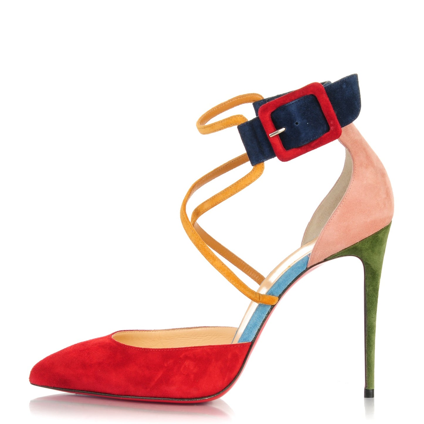 Veau Velours Suzanna 100 Pumps 38.5 Multicolor