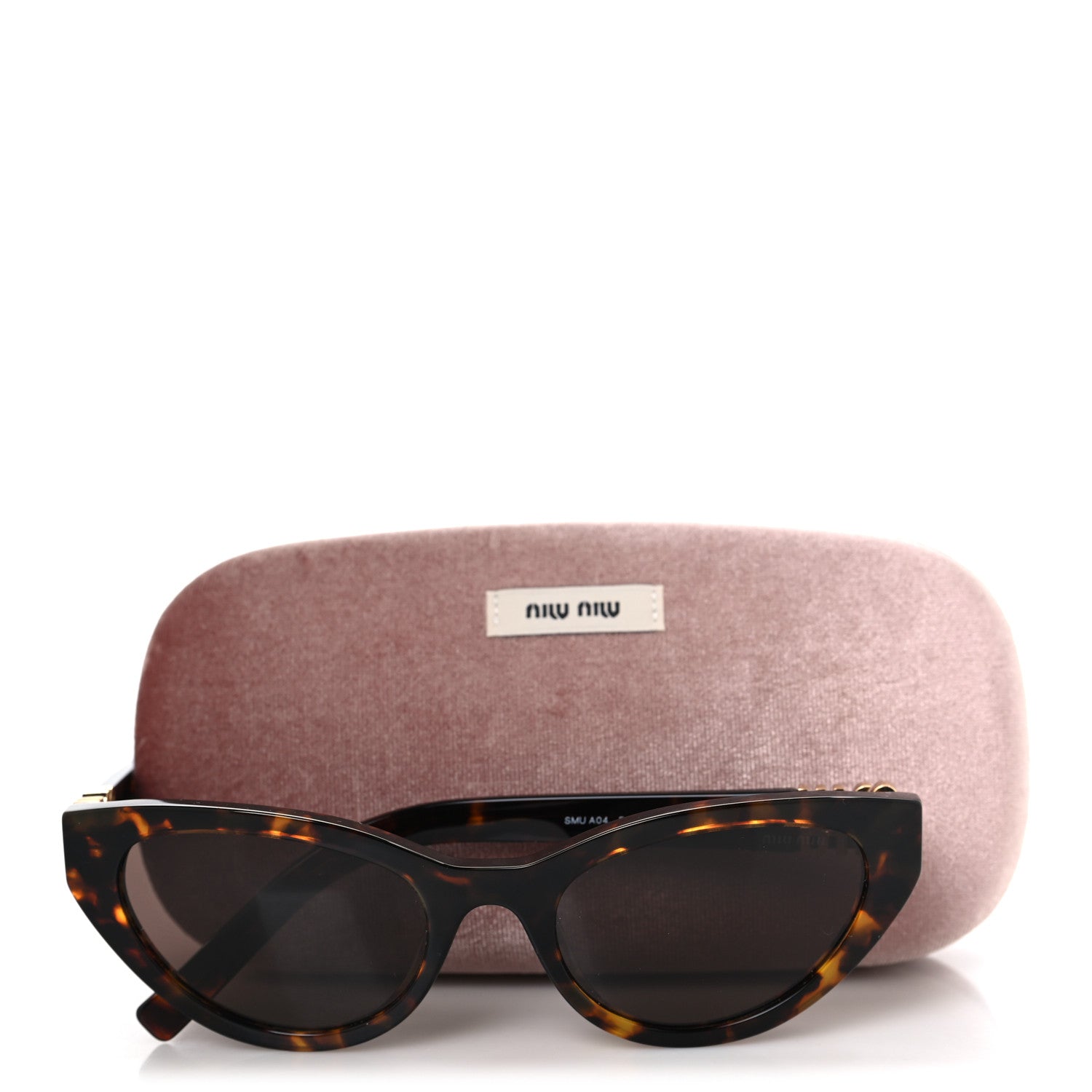 Miu Miu Acetate Sunglasses SMU A04 Tortoise 7 of 7