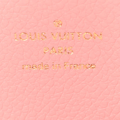 Louis Vuitton Empreinte Monogram Giant By The Pool Zippy Wallet Bouton De Rose 6 of 10