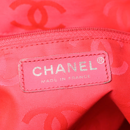 Chanel Calfskin Quilted Large Cambon Flap Black White 6 of 10