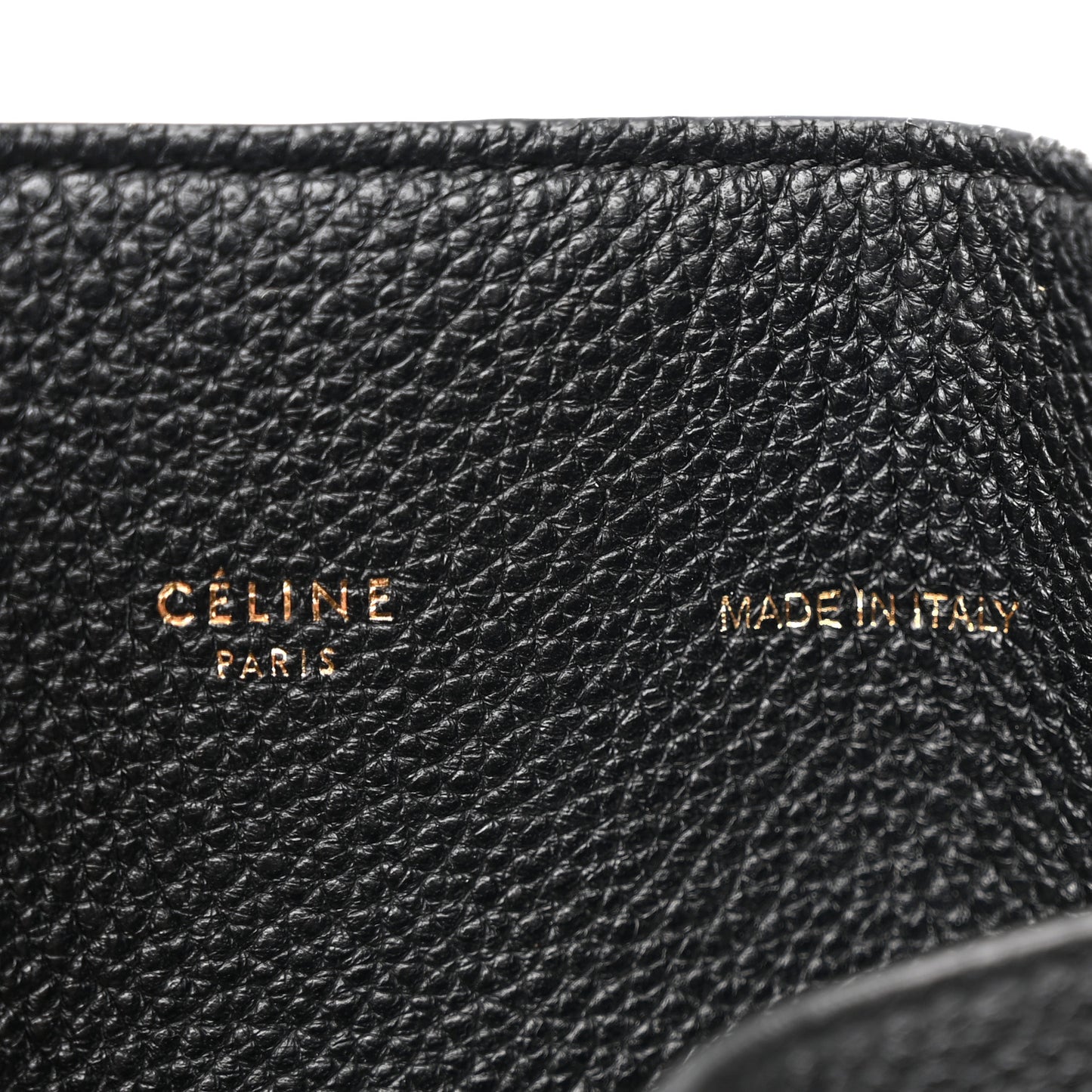 Soft Grained Calfskin Medium Belt Cabas Phantom Black