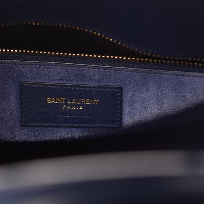 Saint Laurent Calfskin Small Sac De Jour New Marine 7 of 18
