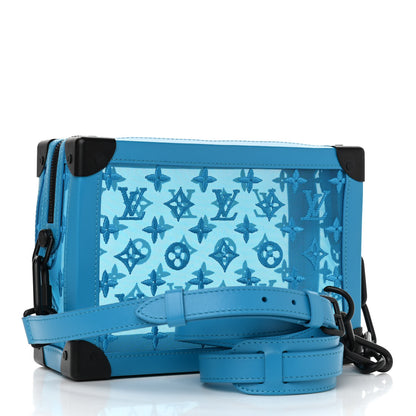 Louis Vuitton Monogram See Through Soft Trunk Turquoise 3 of 11