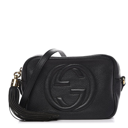 Gucci Pebbled Calfskin Small Soho Disco Bag Black 1 of 11