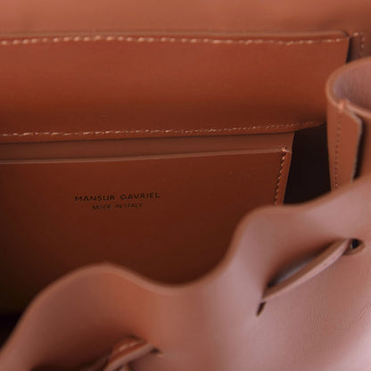 Mansur Gavriel Calfskin Mini Lady Bag Ginger 8 of 10