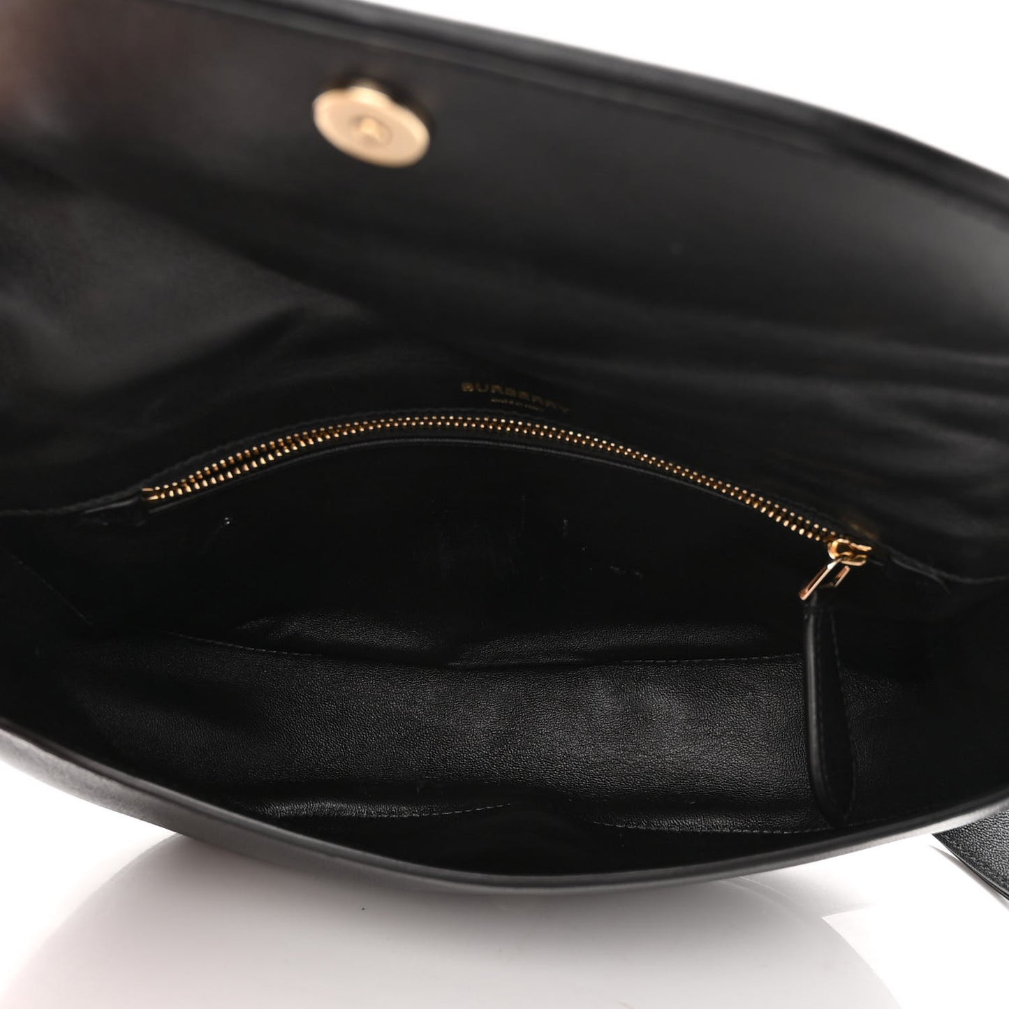 Lambskin Quilted Small Olympia Pouch Black
