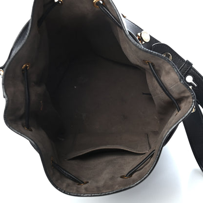 Fendi Vitello Grace Matte F is Fendi Grande Mon Tresor Bucket Bag Black 5 of 13