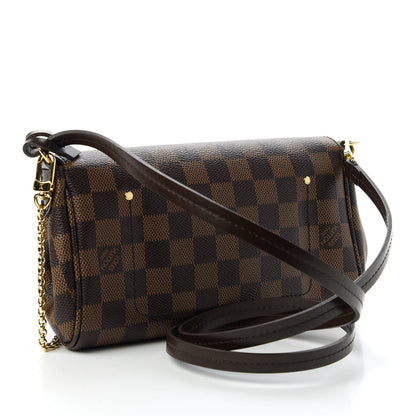 Louis Vuitton Damier Ebene Favorite PM 3 of 10