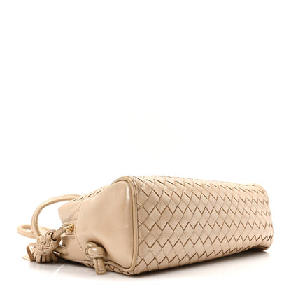 Bottega Veneta Metallic Nappa Intrecciato Mini Crossbody Rose Gold 5 of 10
