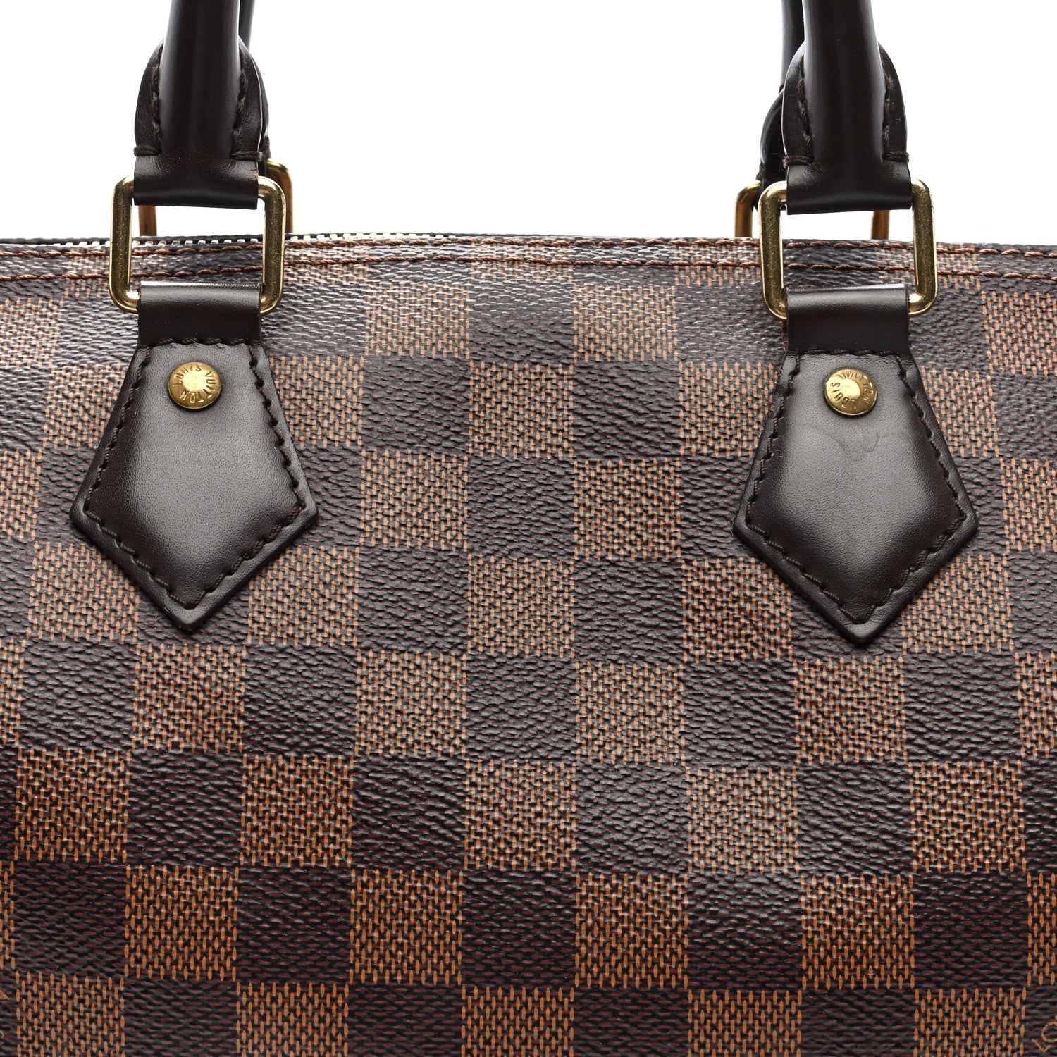Louis Vuitton Damier Ebene Speedy Bandouliere 25 7 of 10