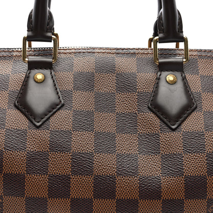 Louis Vuitton Damier Ebene Speedy Bandouliere 25 7 of 10