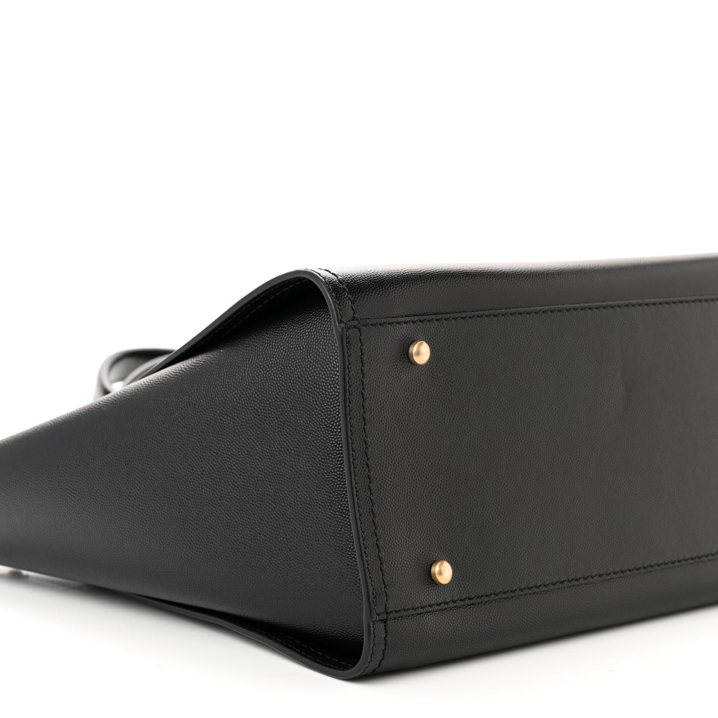 Caviar Small Studded Deauville Tote Black