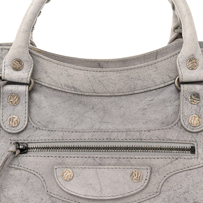 Balenciaga Agneau Marble Hardware City Grey 8 of 13