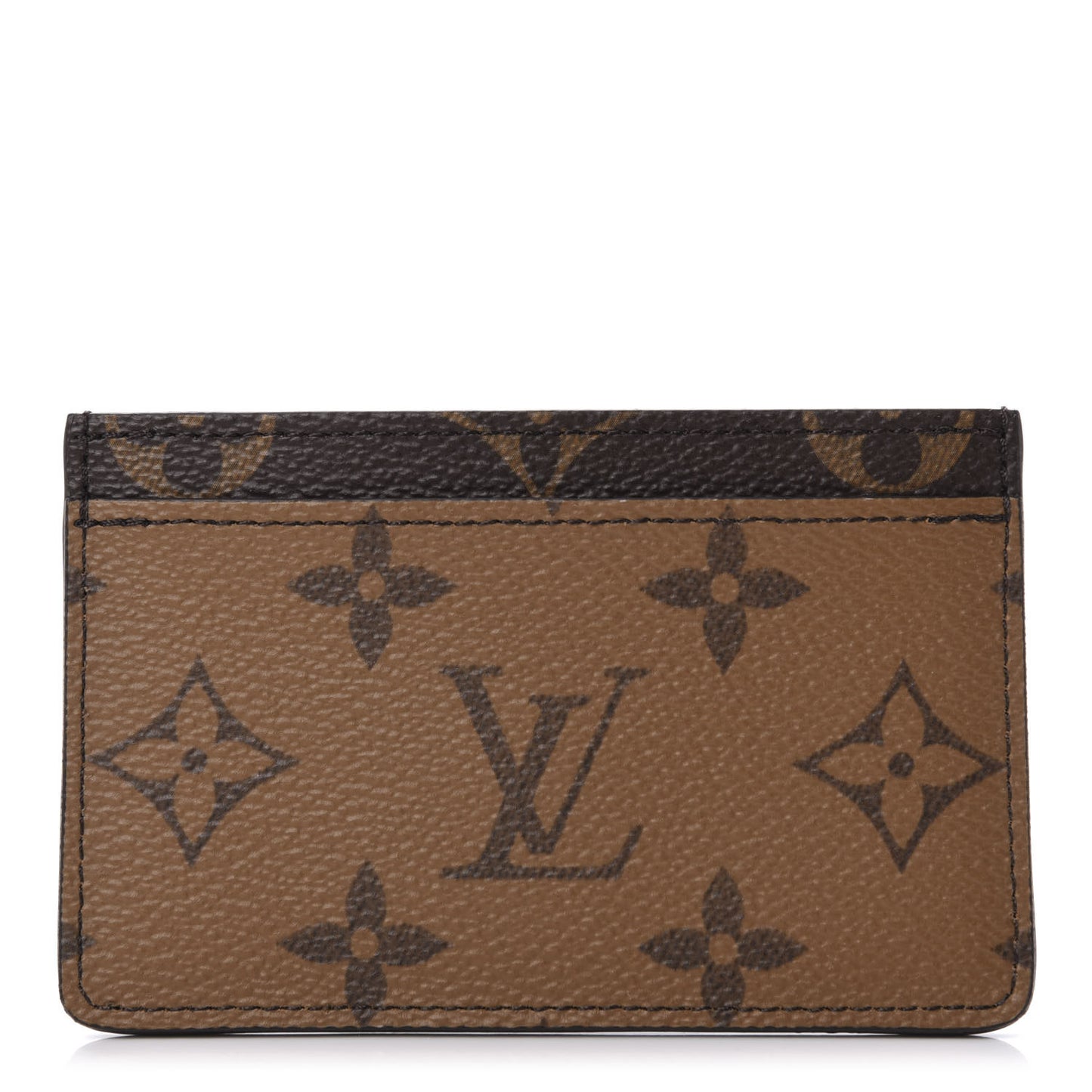Reverse Monogram Card Holder