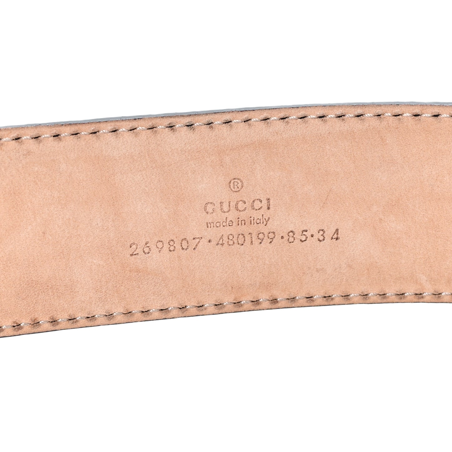 Calfskin Horsebit Belt 85 34 Black