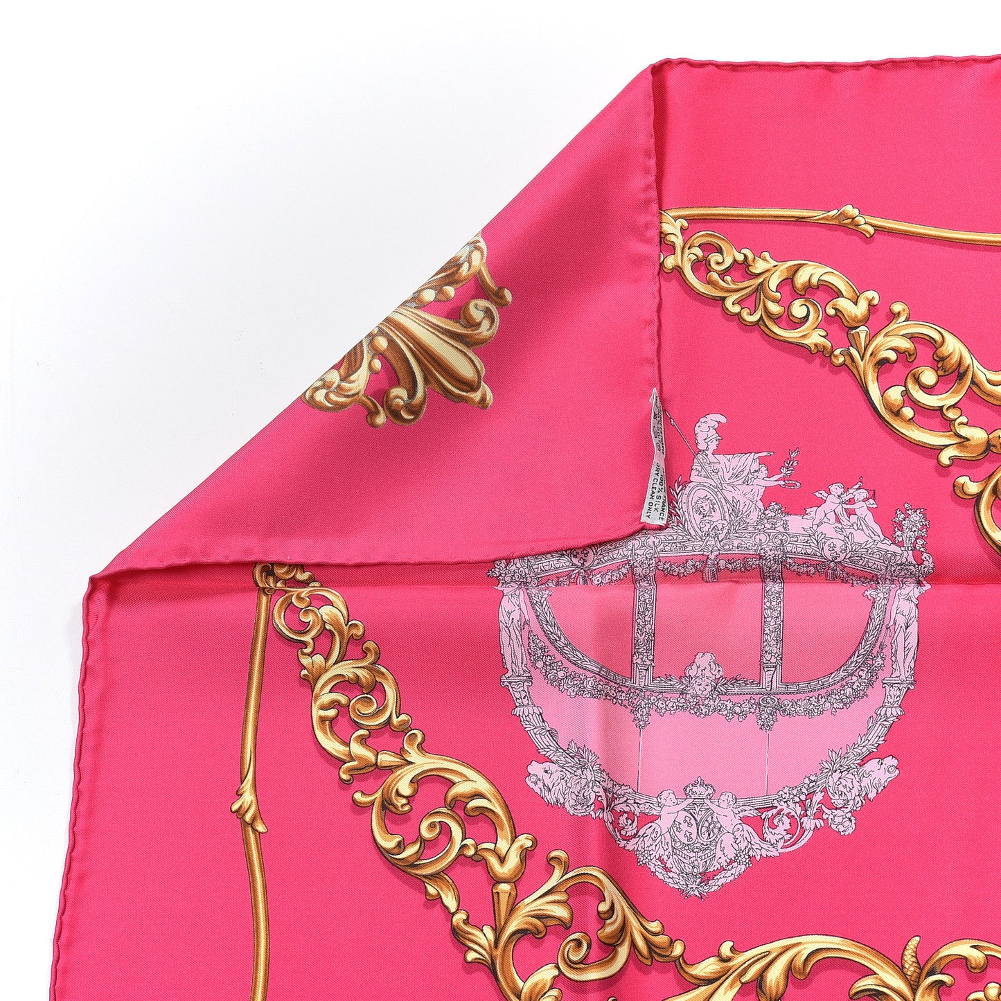 Silk Carrolses D'or Scarf 90