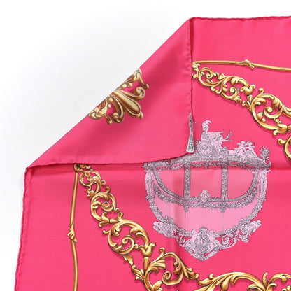 Hermes Silk Carrolses D'or Scarf 90 3 of 4
