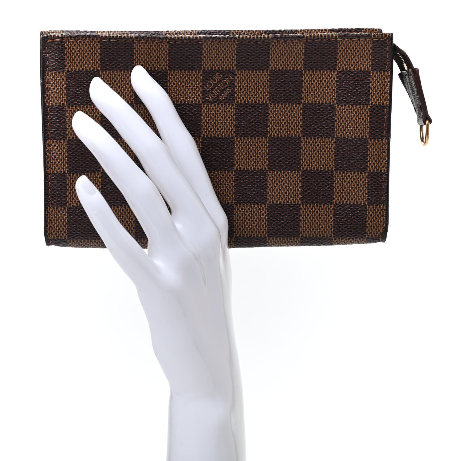Louis Vuitton Damier Ebene Marais Bucket Pouch 2 of 9
