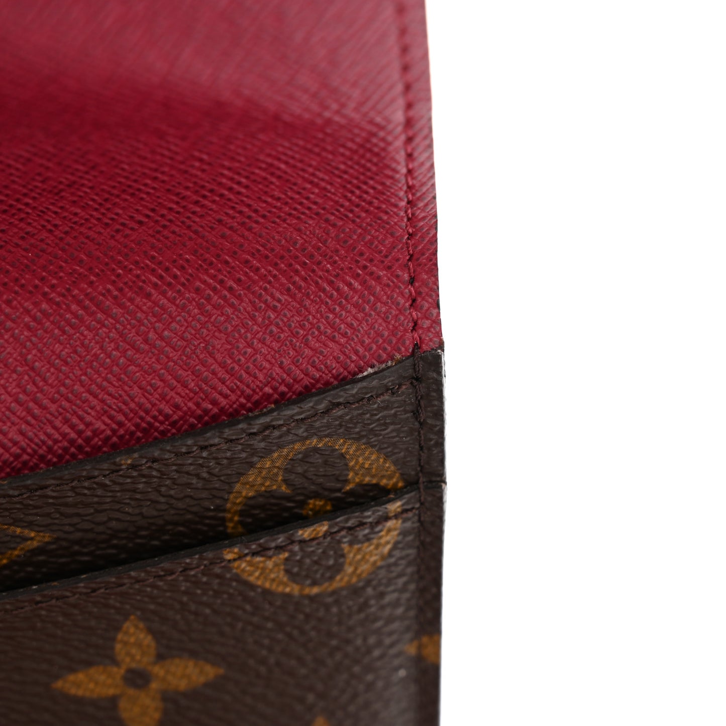 Monogram Josephine Wallet Fuchsia