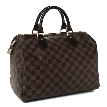 Louis Vuitton Damier Ebene Speedy 30 3 of 10