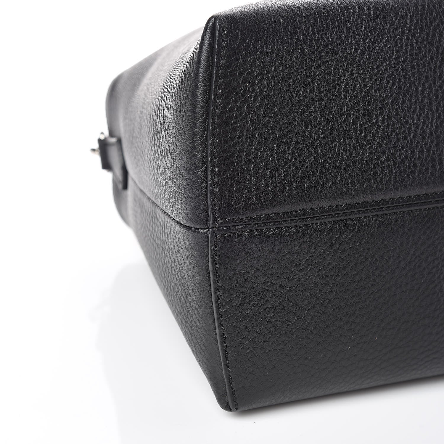 Fendi Vitello Dolce Large By The Way Boston Bag Black 7 of 11