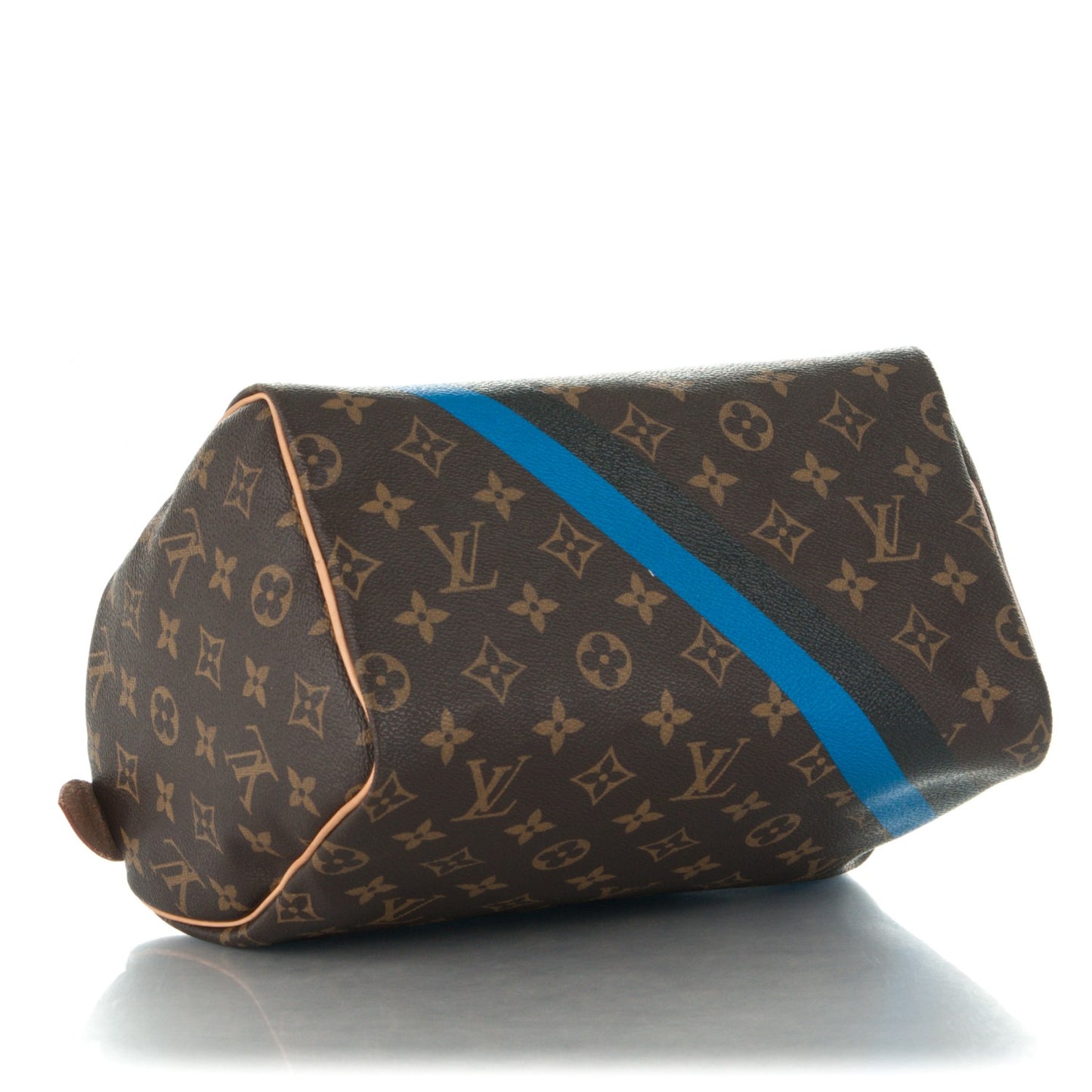 Monogram My LV Heritage Speedy 25 Noir Blue de France