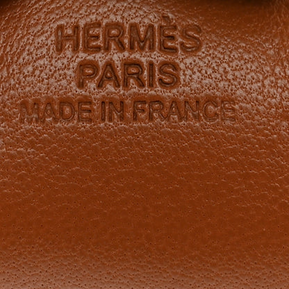 Hermes Milo Lambskin Grigri Rodeo Horse Bag Charm PM Gold Craie Vert Criquet 3 of 5
