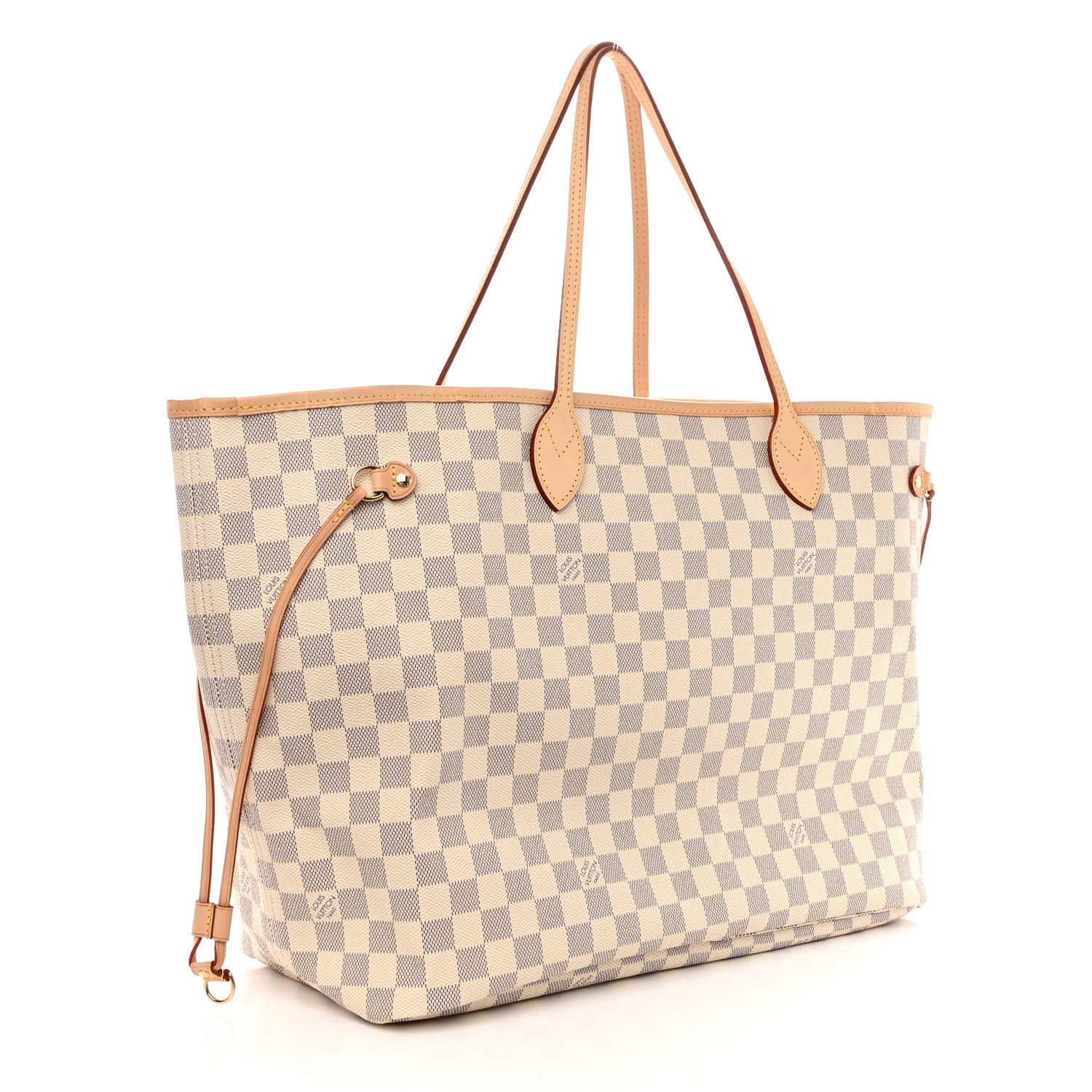 Louis Vuitton Damier Azur Neo Neverfull GM Rose Ballerine 4 of 12