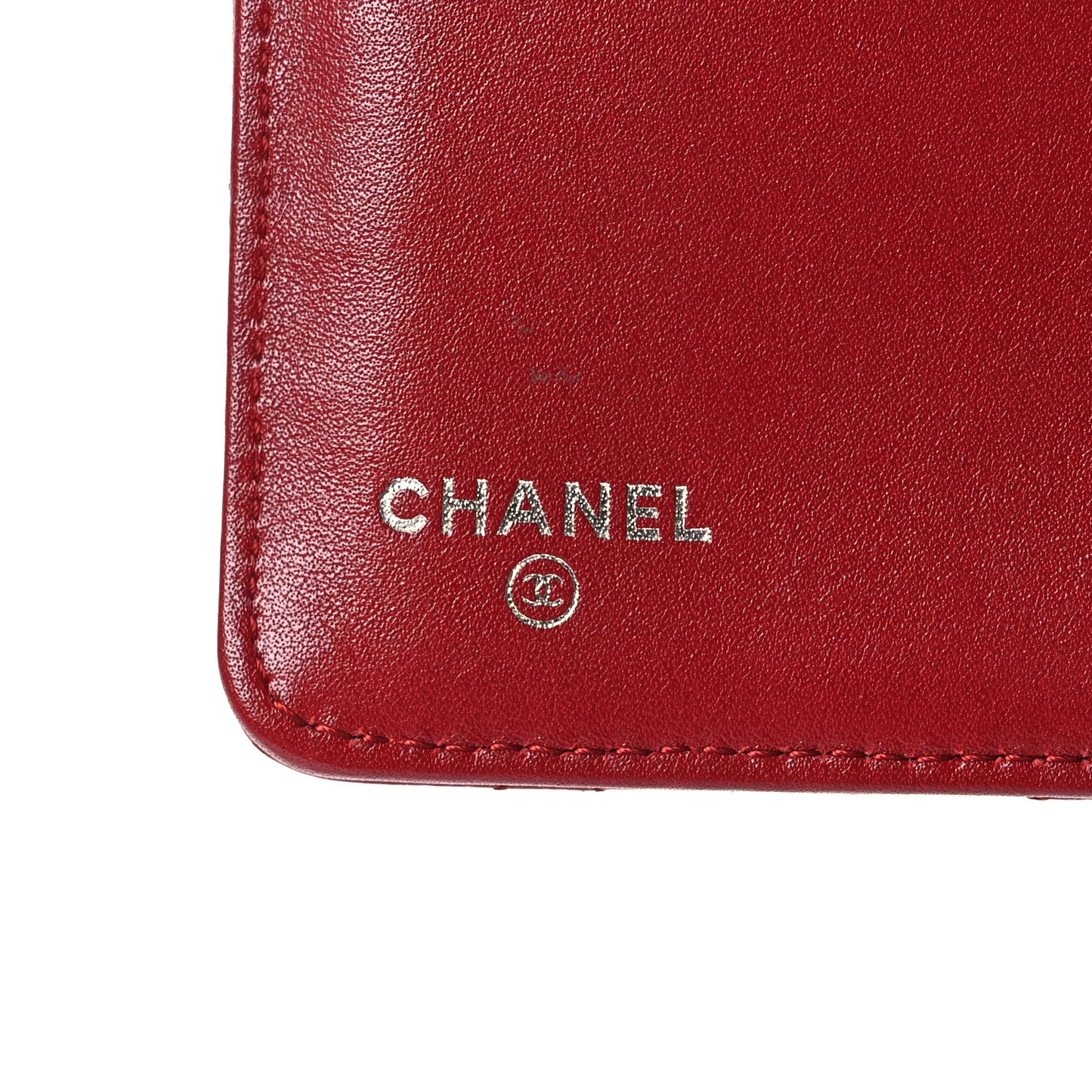 Caviar Quilted CC French Wallet Red