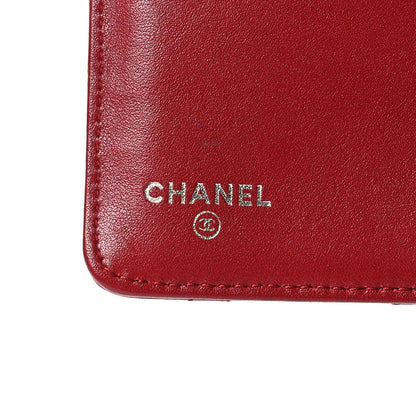 Chanel Caviar Quilted CC French Wallet Red 7 of 14