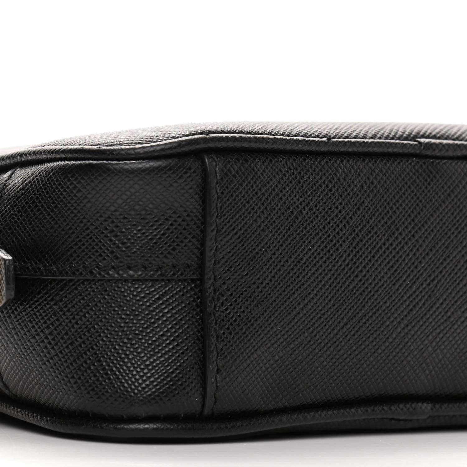Prada Saffiano Lux Small Camera Crossbody Bag Black 8 of 10
