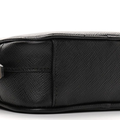 Prada Saffiano Lux Small Camera Crossbody Bag Black 8 of 10
