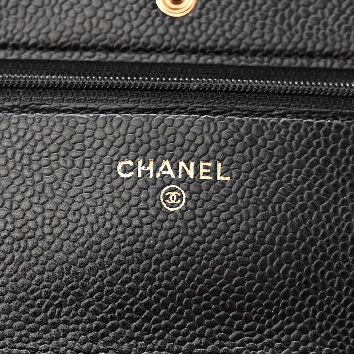 Chanel Caviar Quilted Wallet On Chain WOC Black 6 of 11