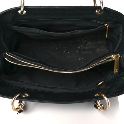Chanel Caviar Quilted Grand Shopping Tote GST Black 5 of 18