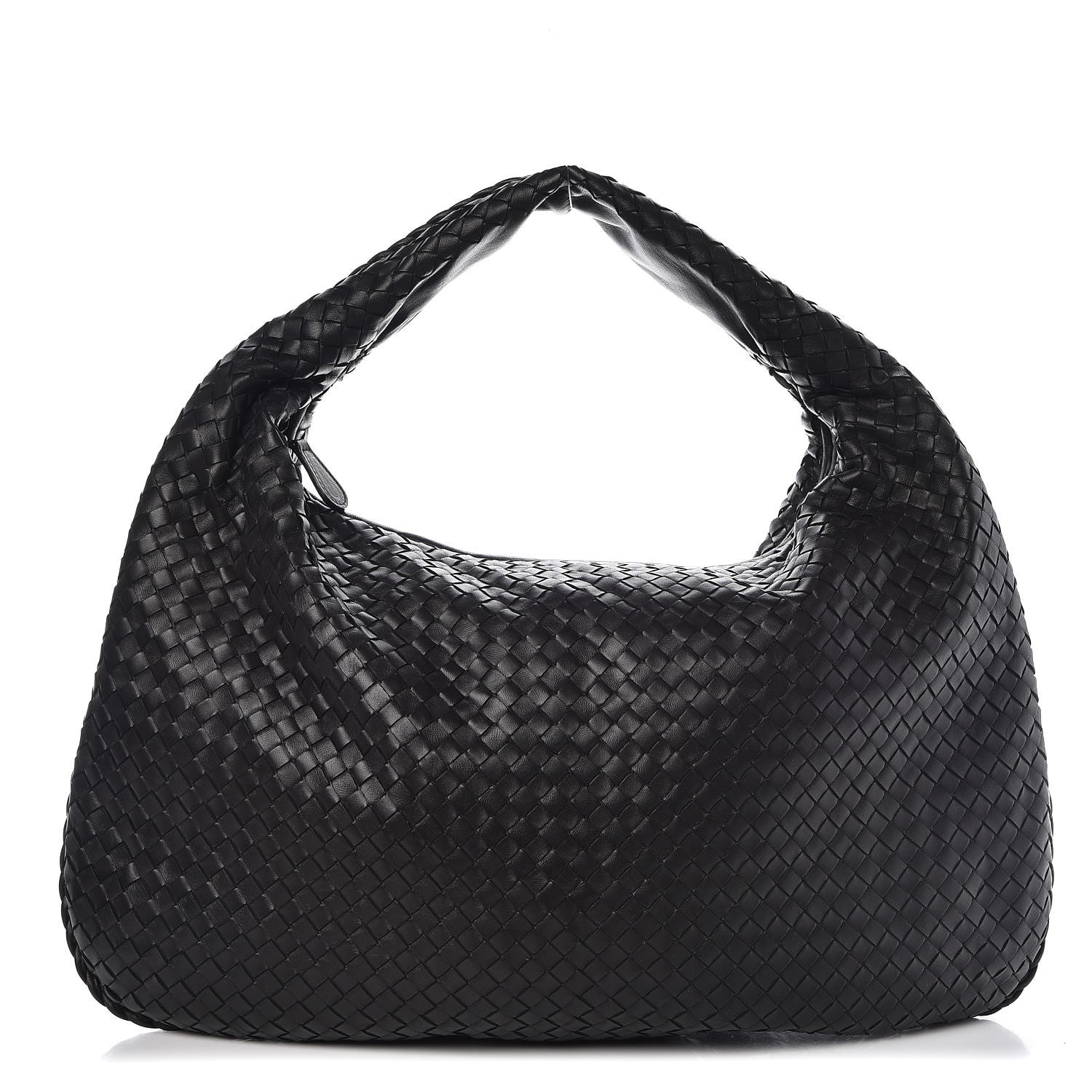 Bottega Veneta Nappa Intrecciato Large Veneta Hobo Black 1 of 9