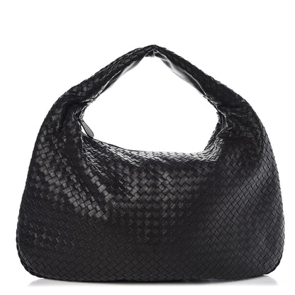 Bottega Veneta Nappa Intrecciato Large Veneta Hobo Black 1 of 9