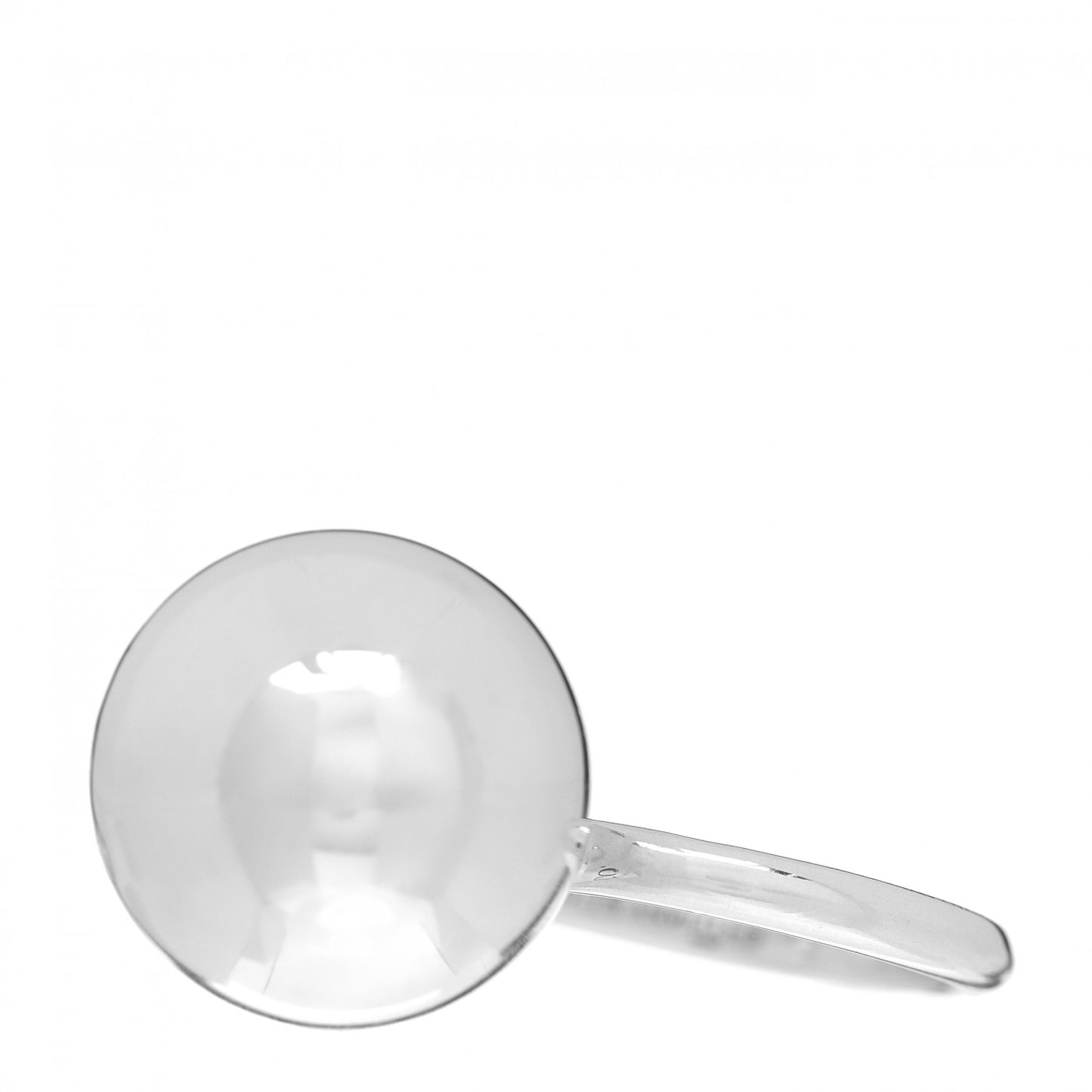 Sterling Silver 15.75mm HardWear Ball Ring 50 5.25