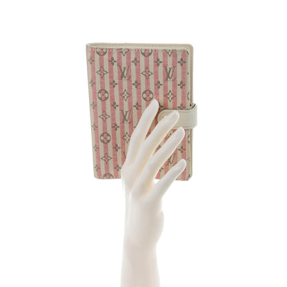 Louis Vuitton Mini Lin Croisette Small Ring Agenda Rouge 2 of 7