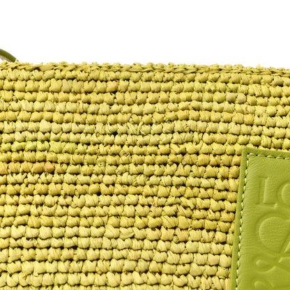 Loewe Raffia Crossbody Bag Meadow Green 8 of 10