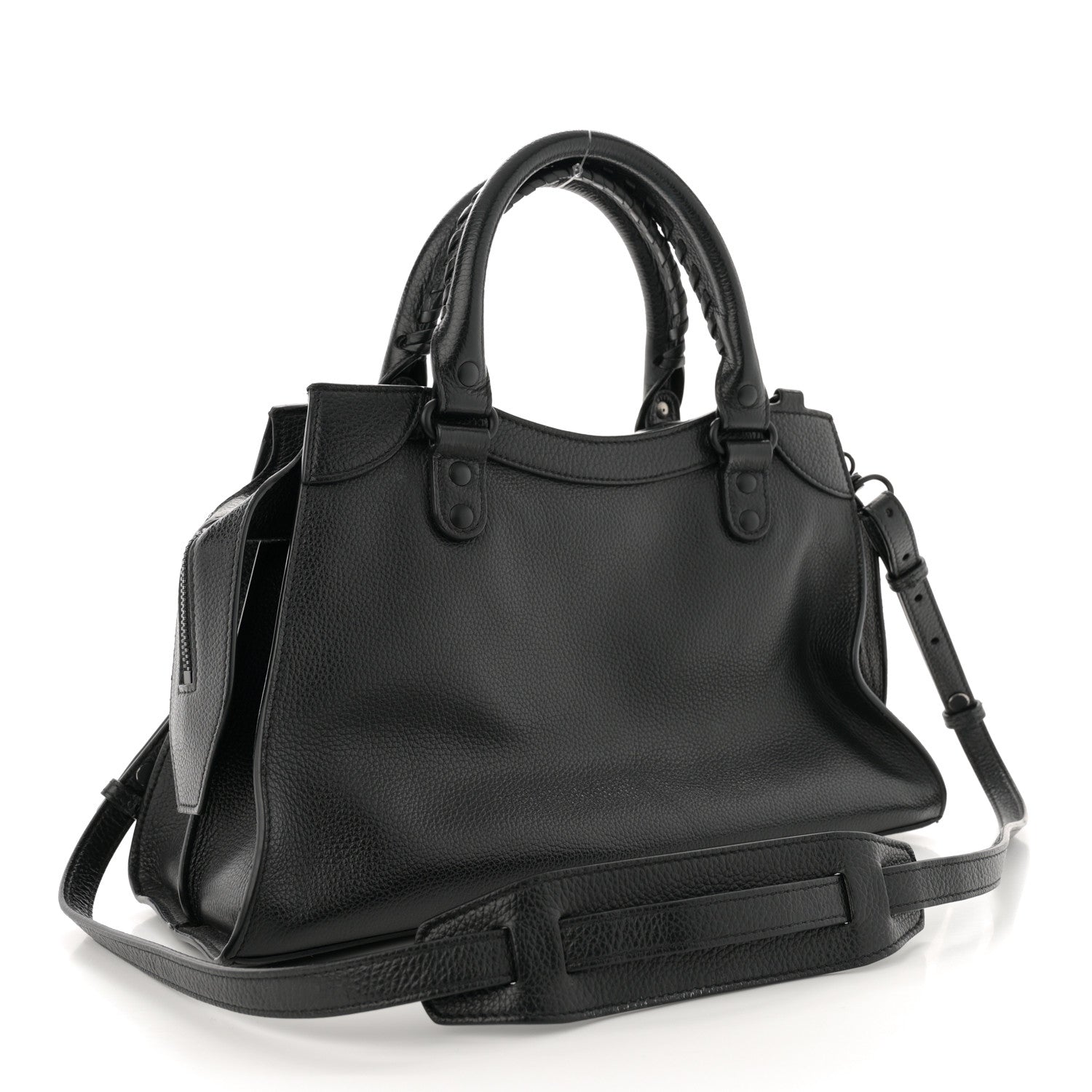 Balenciaga Grained Calfskin Neo Classic Black Hardware S City Black 3 of 15