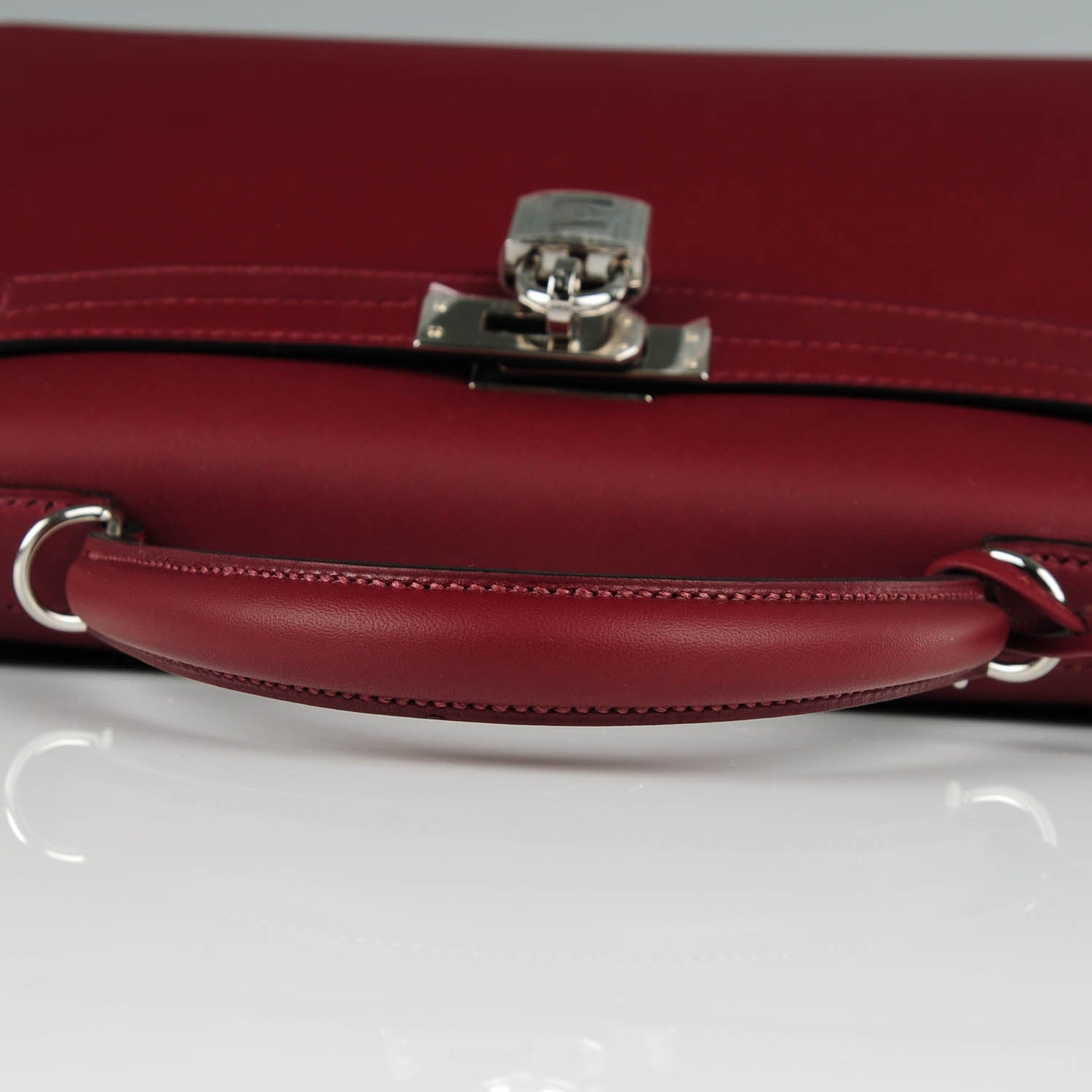 Hermes Sombrero Kelly Sellier 25 Rouge H 9 of 25