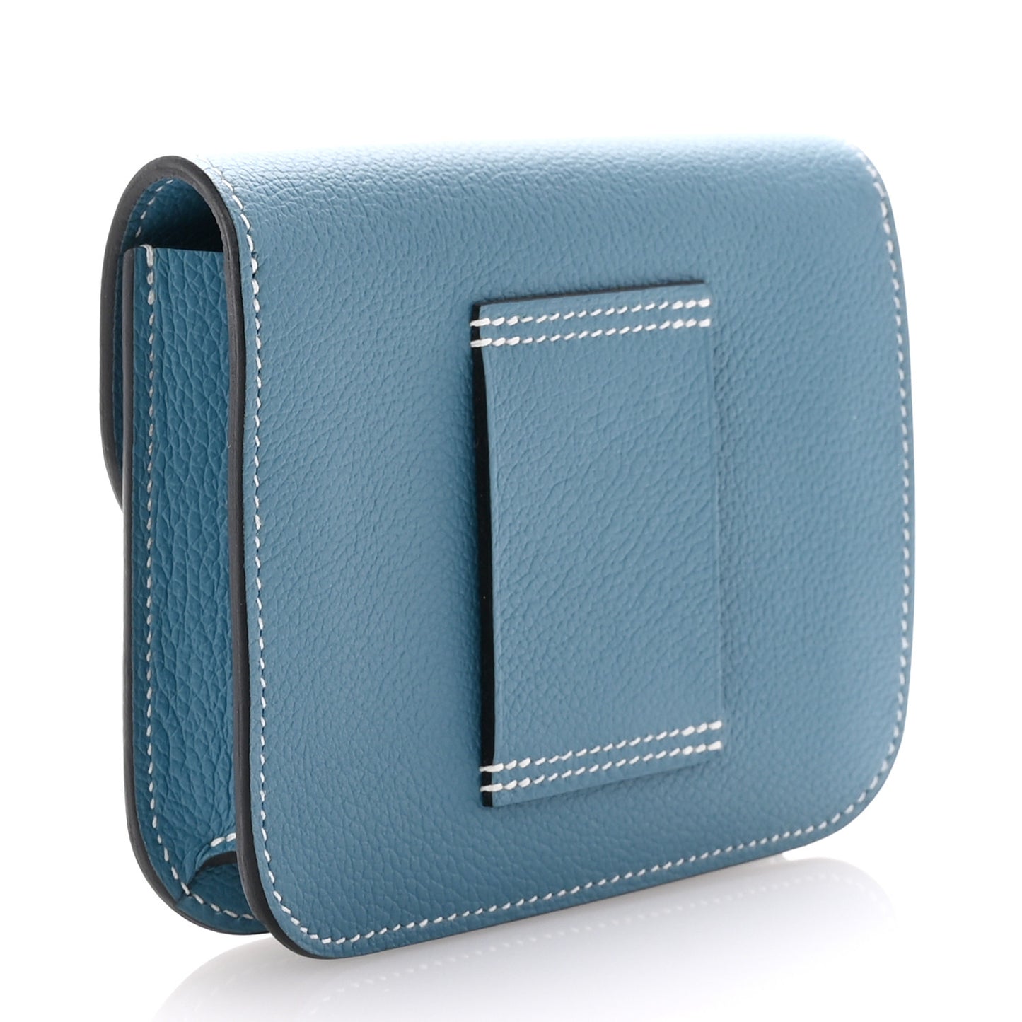 Evercolor Constance Slim Wallet Blue Jean