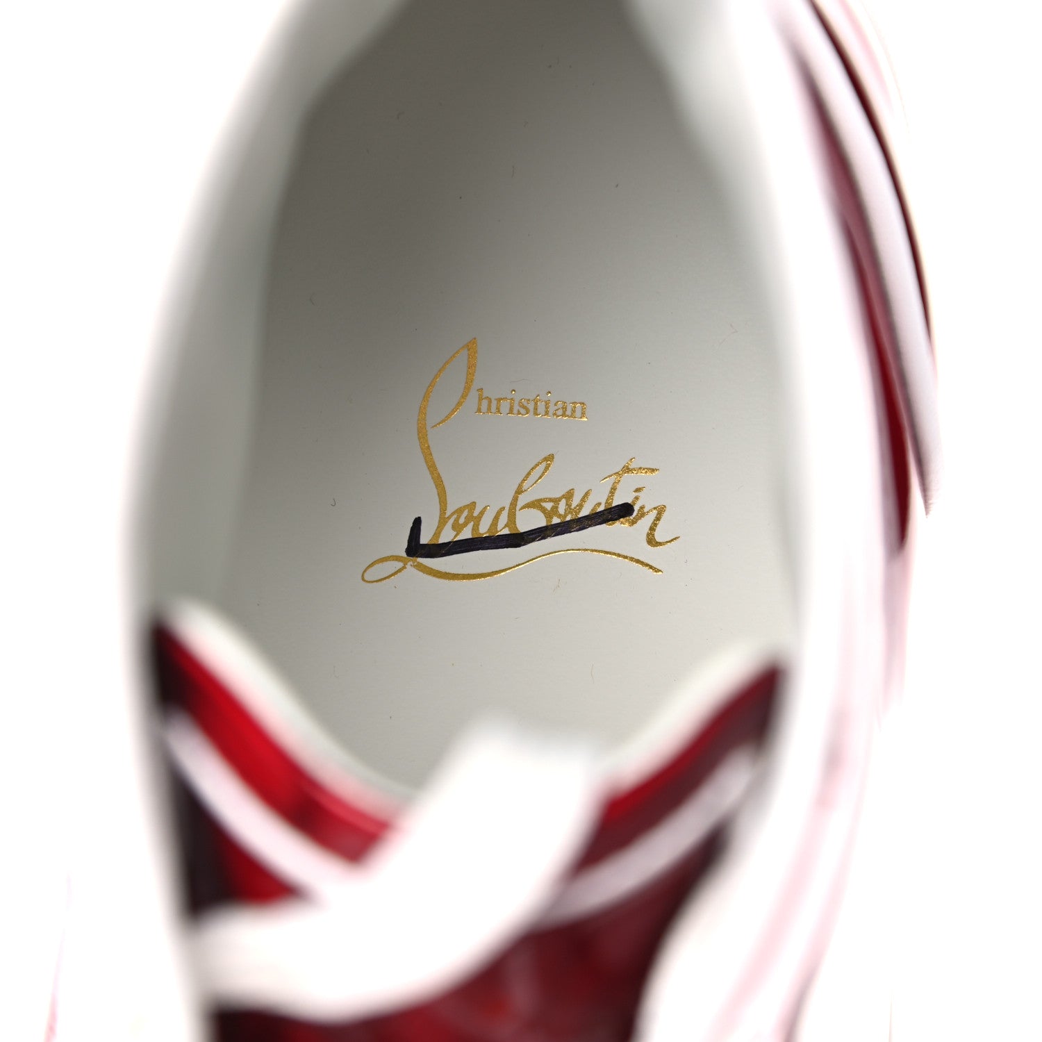 Christian Louboutin Patent Mens Louis Orlato Flat Sneakers 42 Red 7 of 12