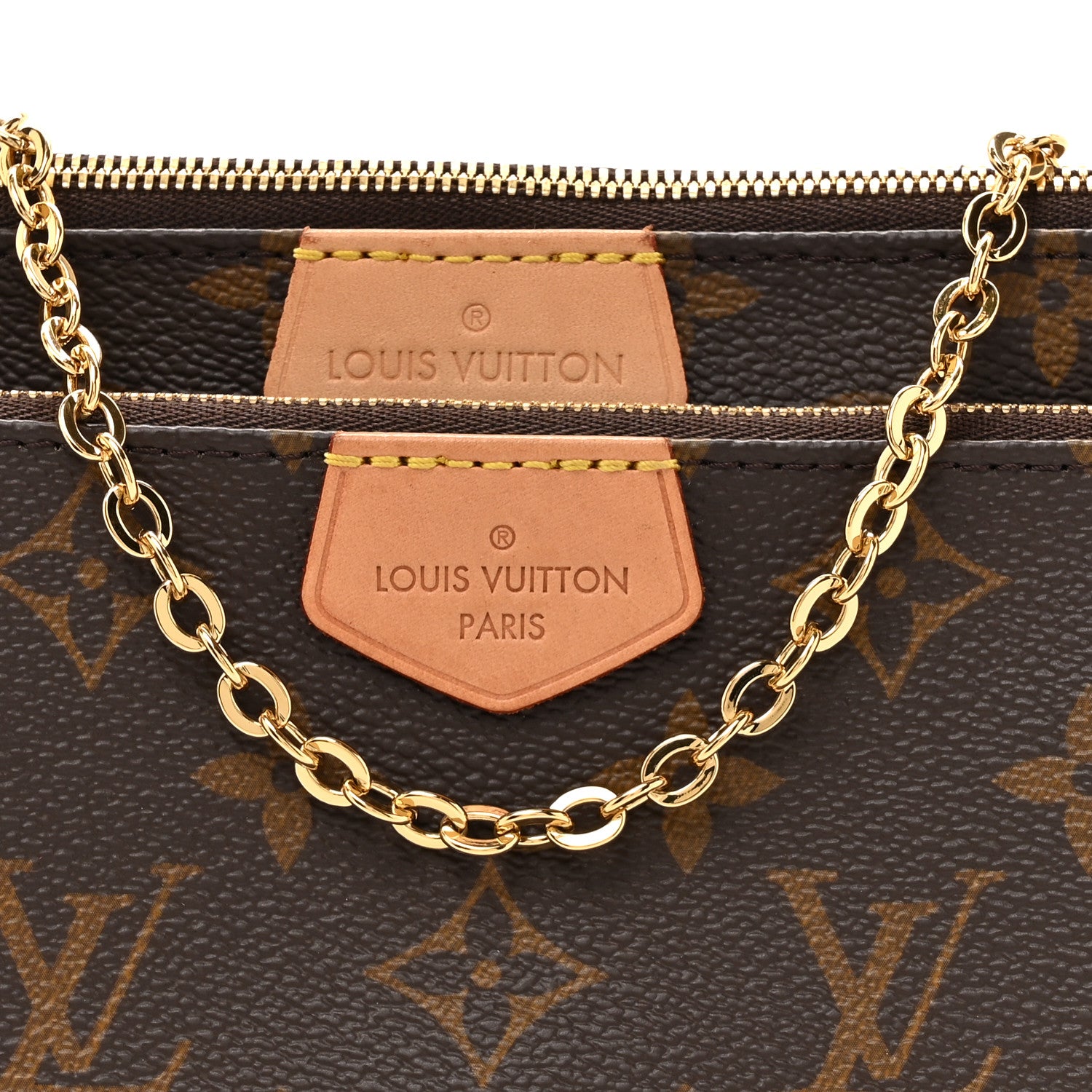 Louis Vuitton Monogram Multi Pochette Accessories Kaki 7 of 10