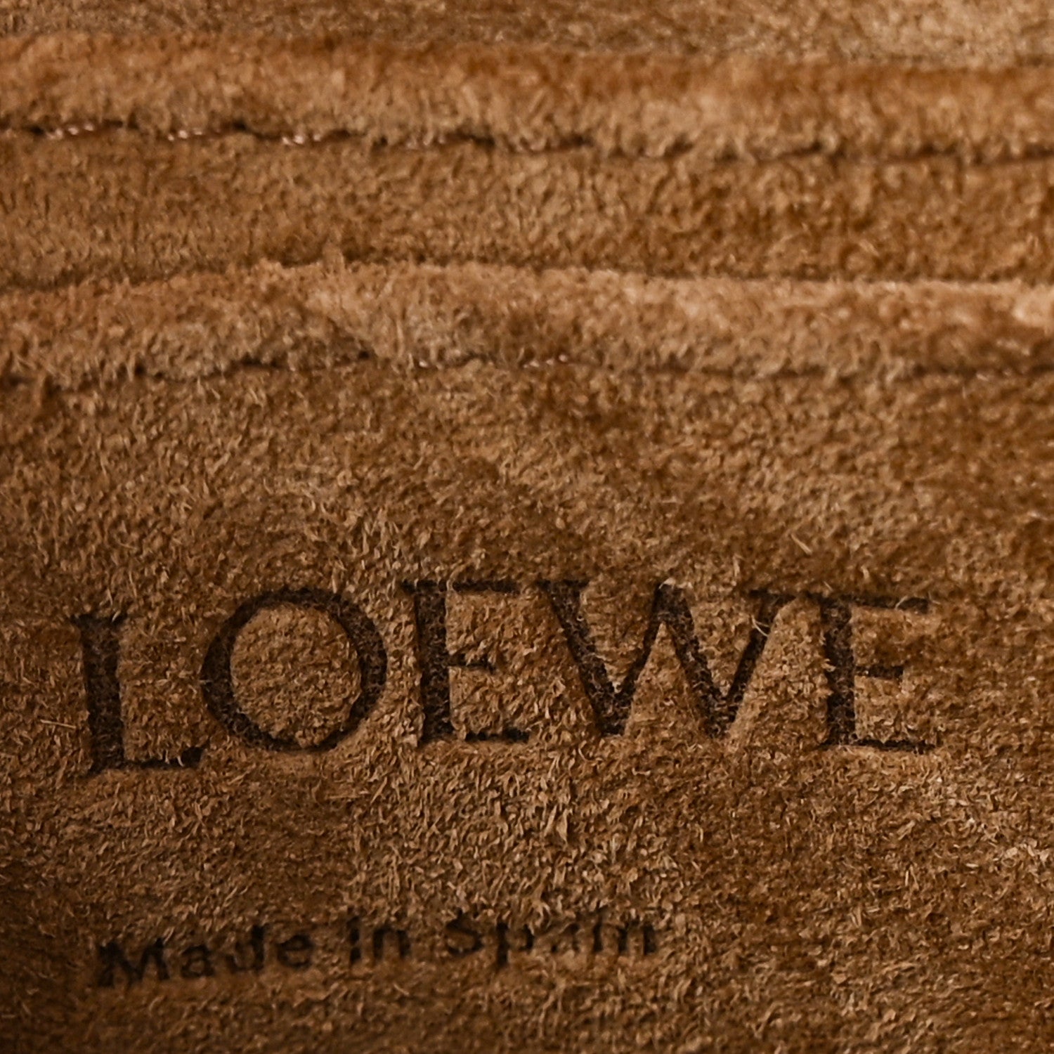 Loewe Calfskin Jacquard Mini Gate Dual Bag Clay 6 of 9